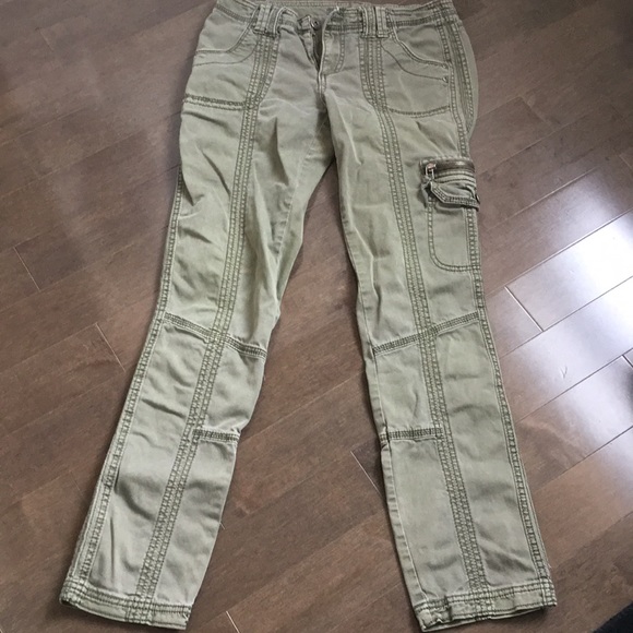 Marrakech Pants - Anthropology Marrakech Green Cargo Pants Size 28